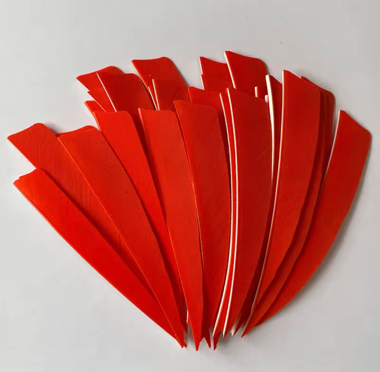 4" Natural Feather Fletchings – Pack of 12 – product image 4