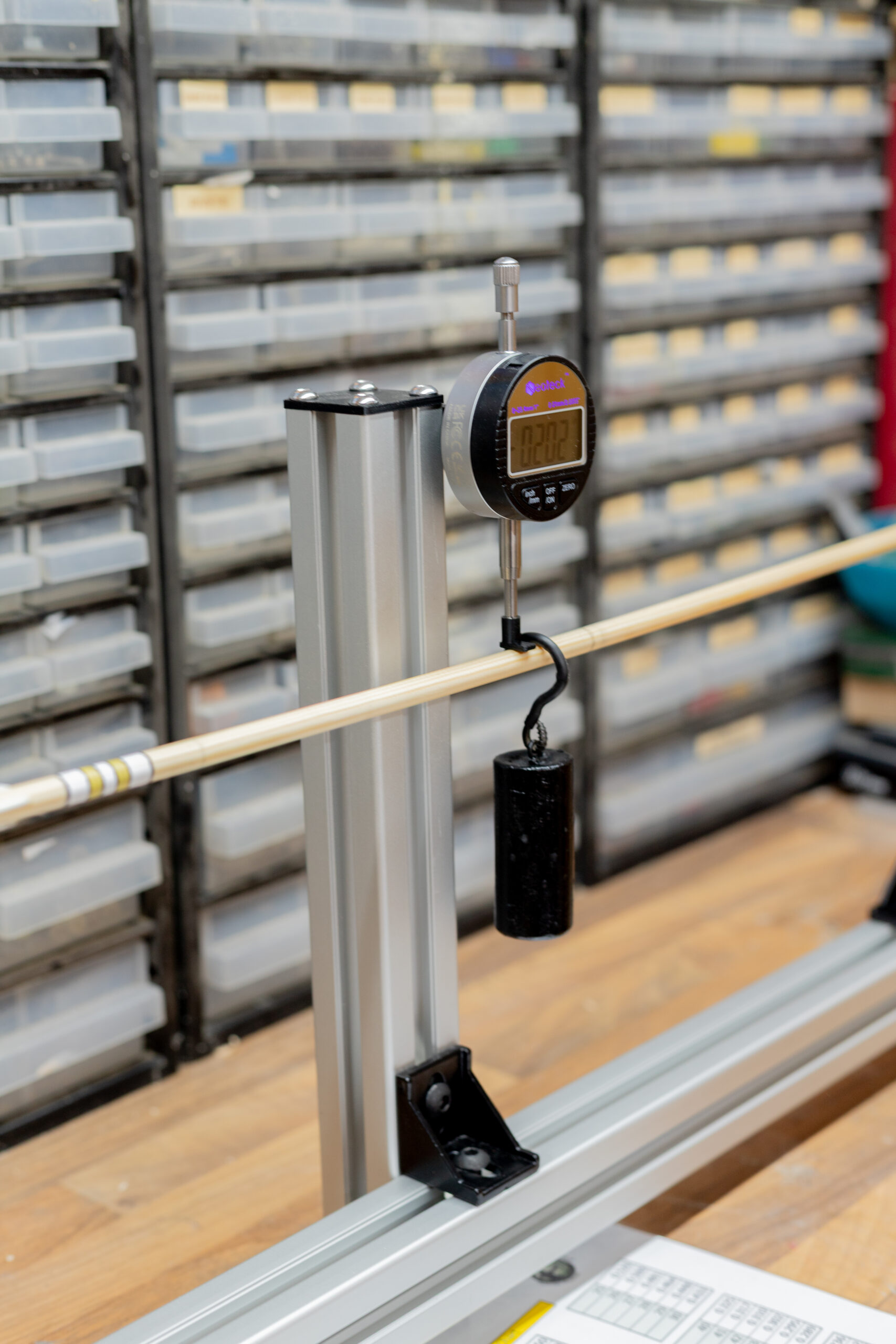 Arrow spine testing jig - Image 3