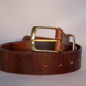 Leather Belt - Brown