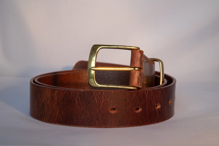 Leather Belt - Brown