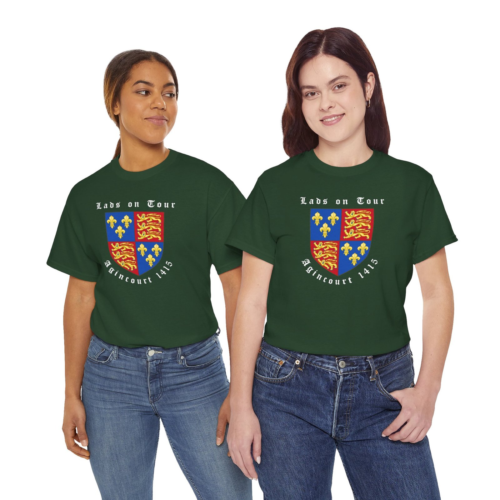 Agincort 1415 Tour - Historical Comedy Tee - Image 18