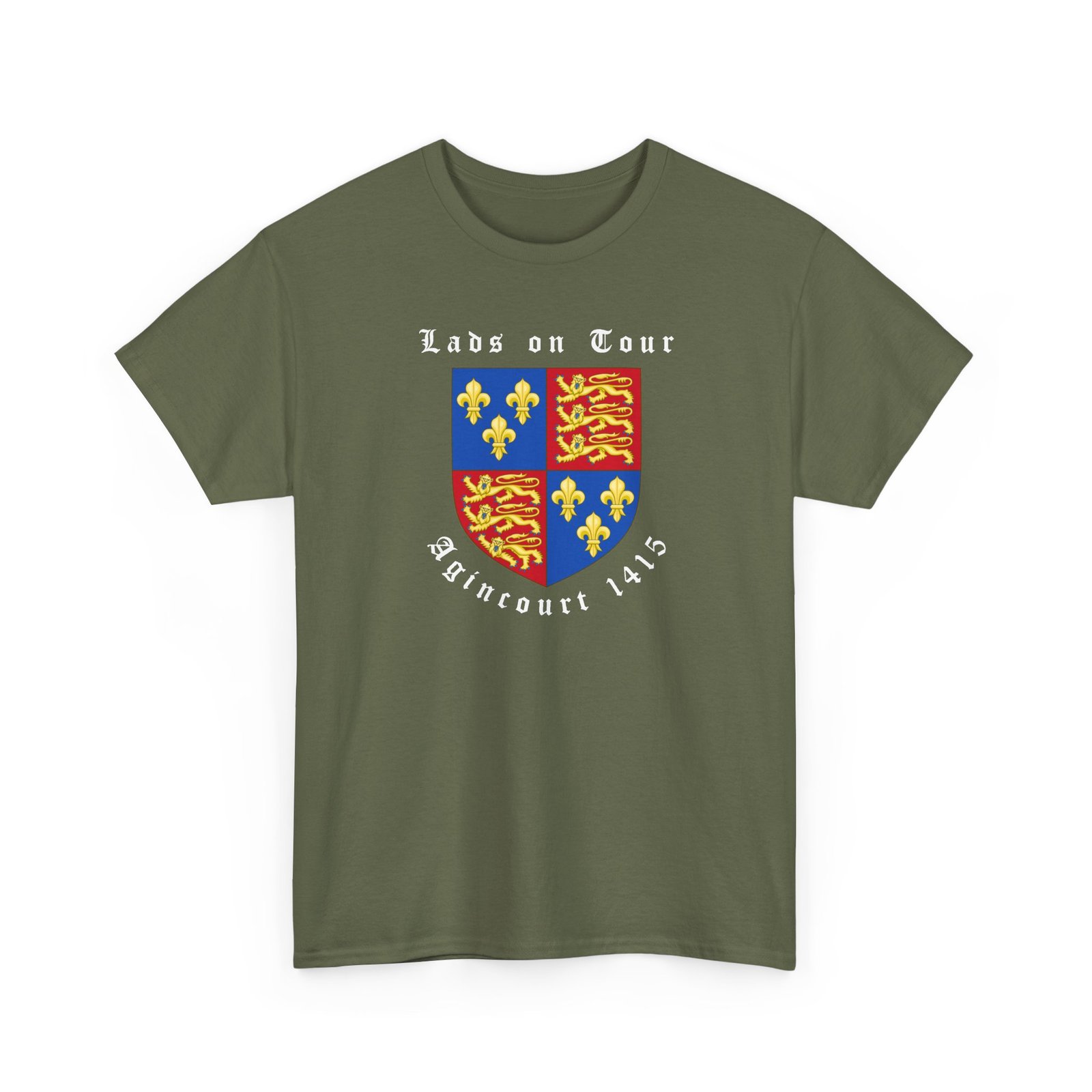 Agincort 1415 Tour - Historical Comedy Tee - Image 10