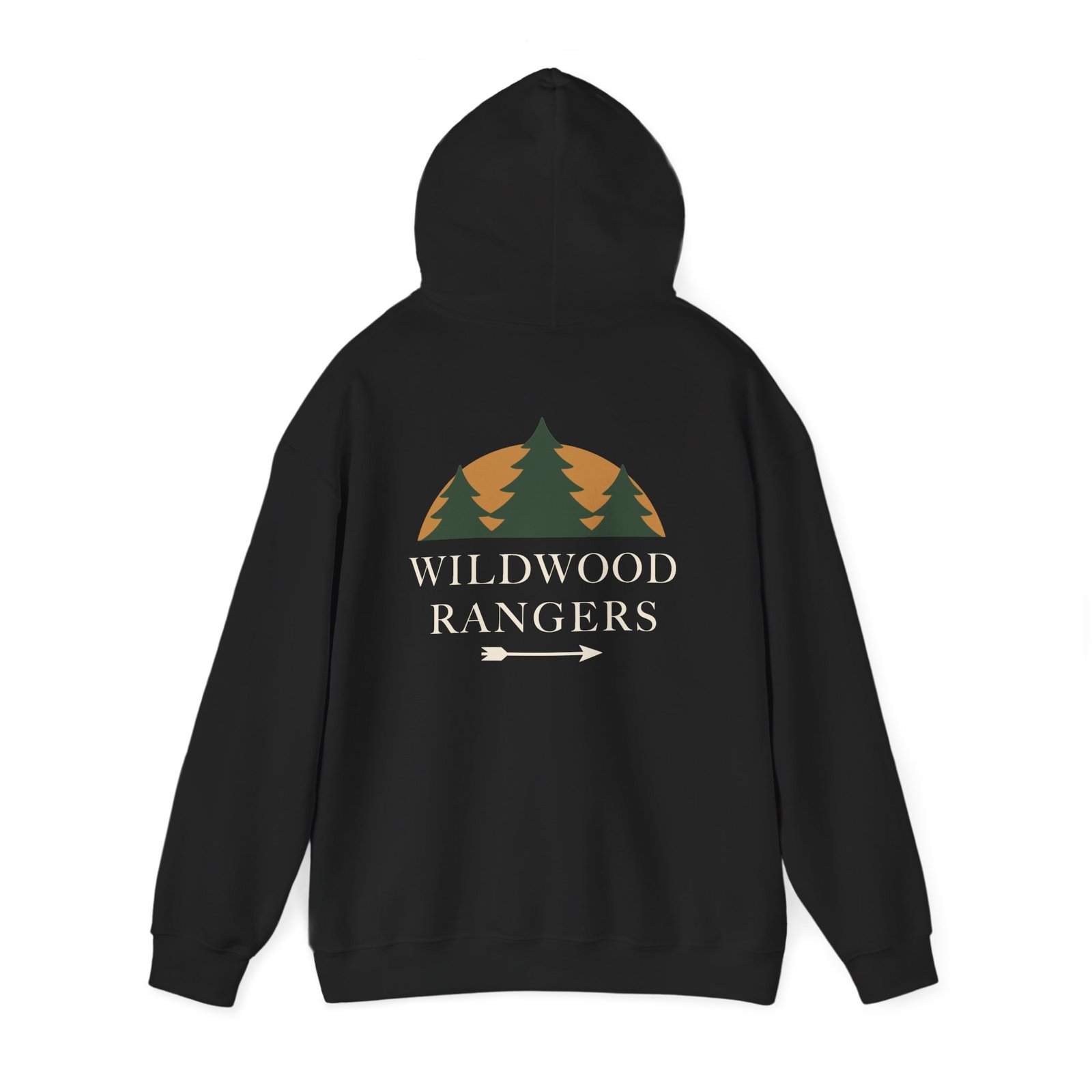 Wildwood Rangers — Classic Graphic Hooded Sweatshirt - Image 3