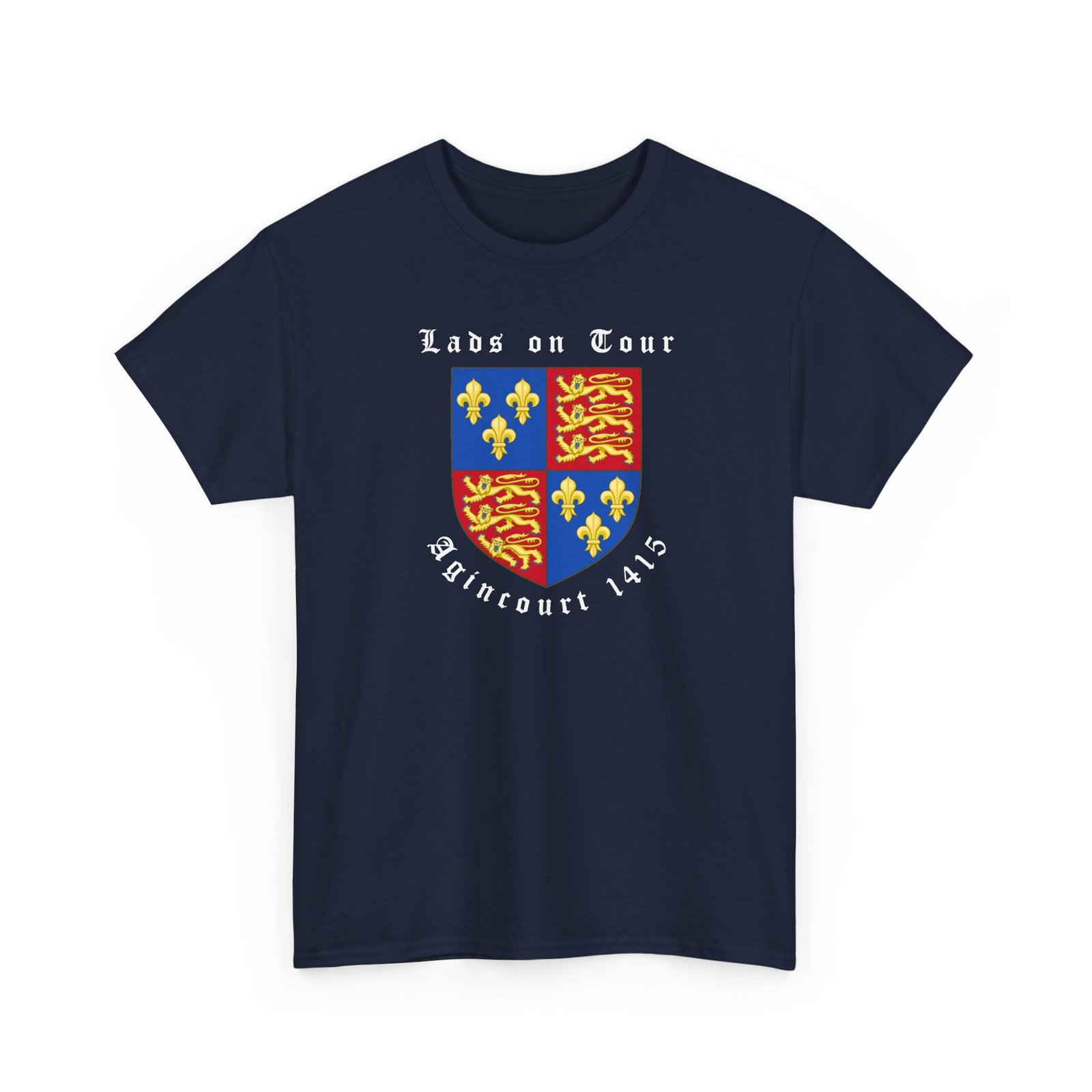 Agincort 1415 Tour - Historical Comedy Tee - Image 27