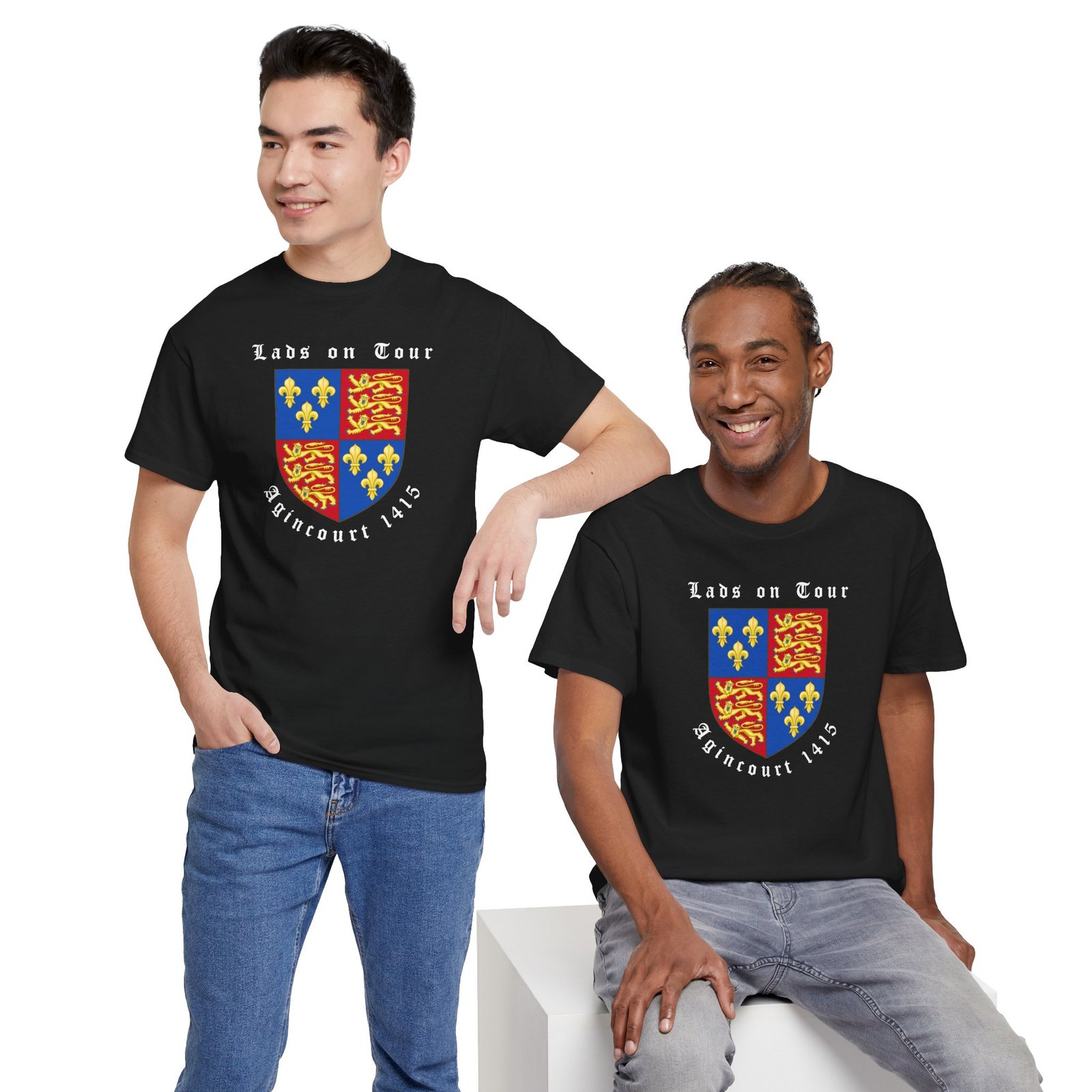 Agincort 1415 Tour - Historical Comedy Tee - Image 5