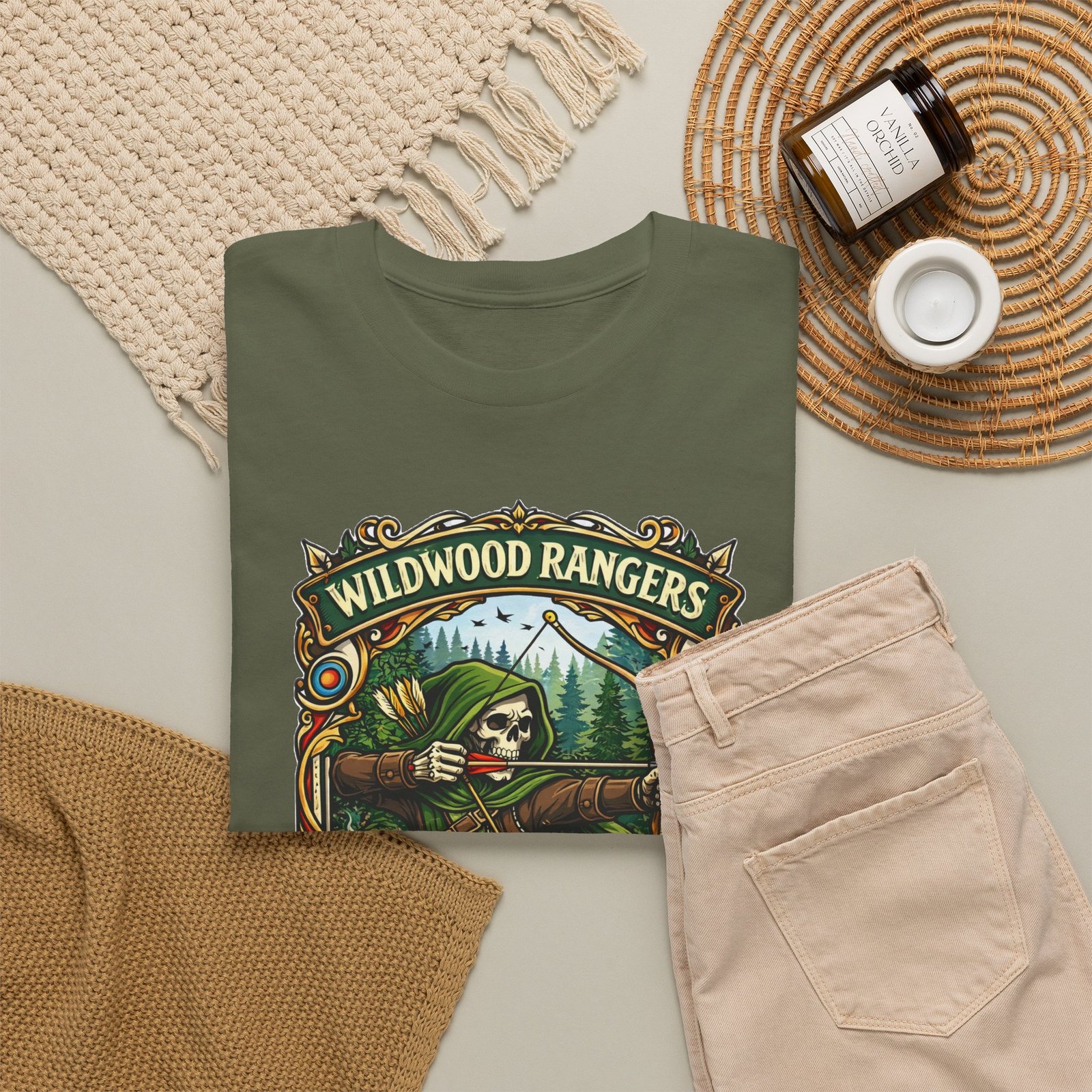 Wildwood Rangers skeleton archer graphic T-shirt ā product image 13