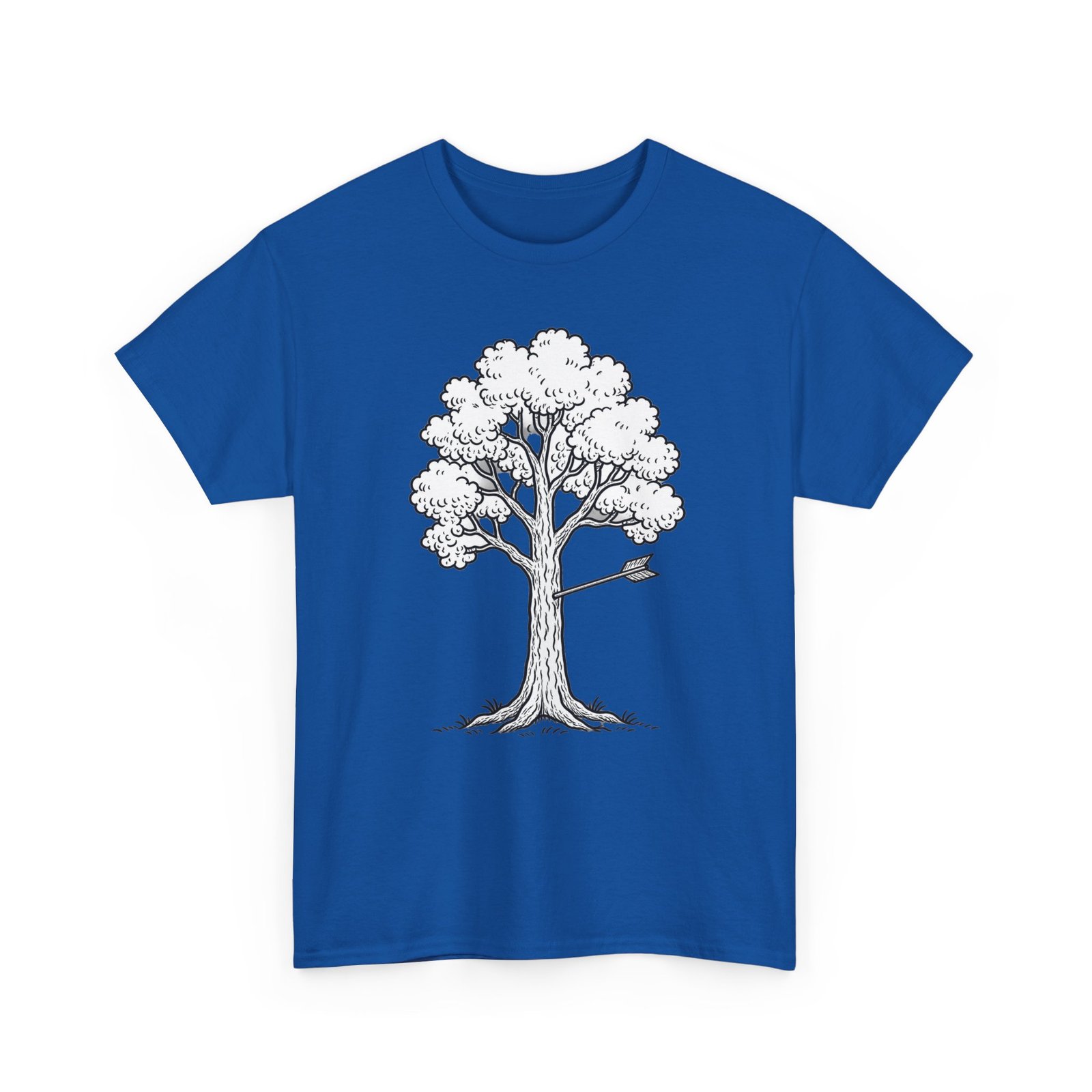 Arrow in tree - archery comedy t-shirt - Image 23