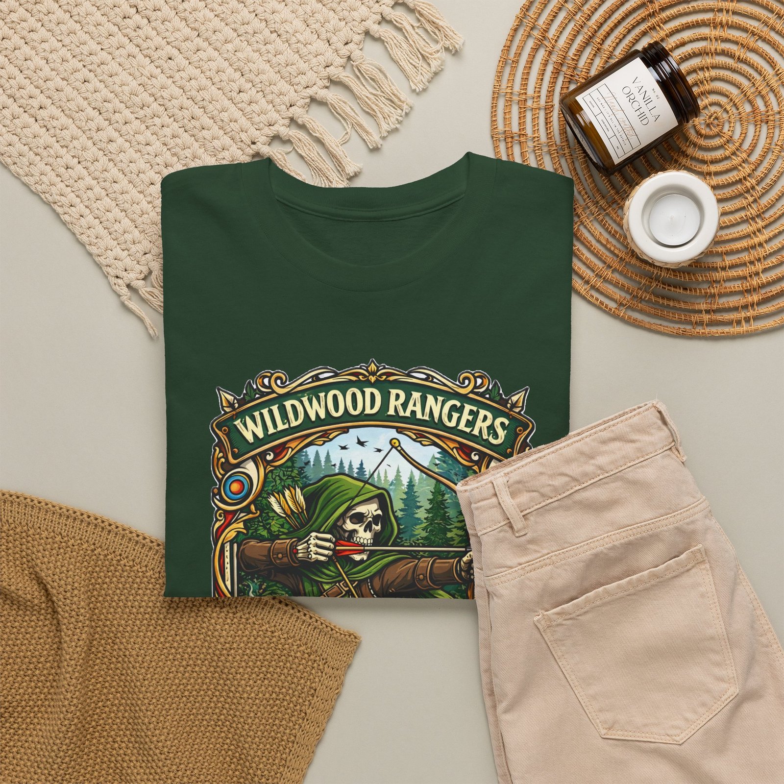 Wildwood Rangers skeleton archer graphic T-shirt ā product image 17