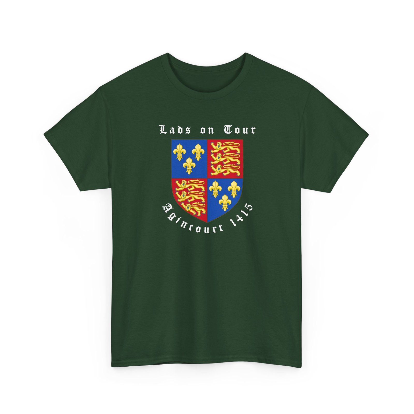 Agincort 1415 Tour - Historical Comedy Tee - Image 14