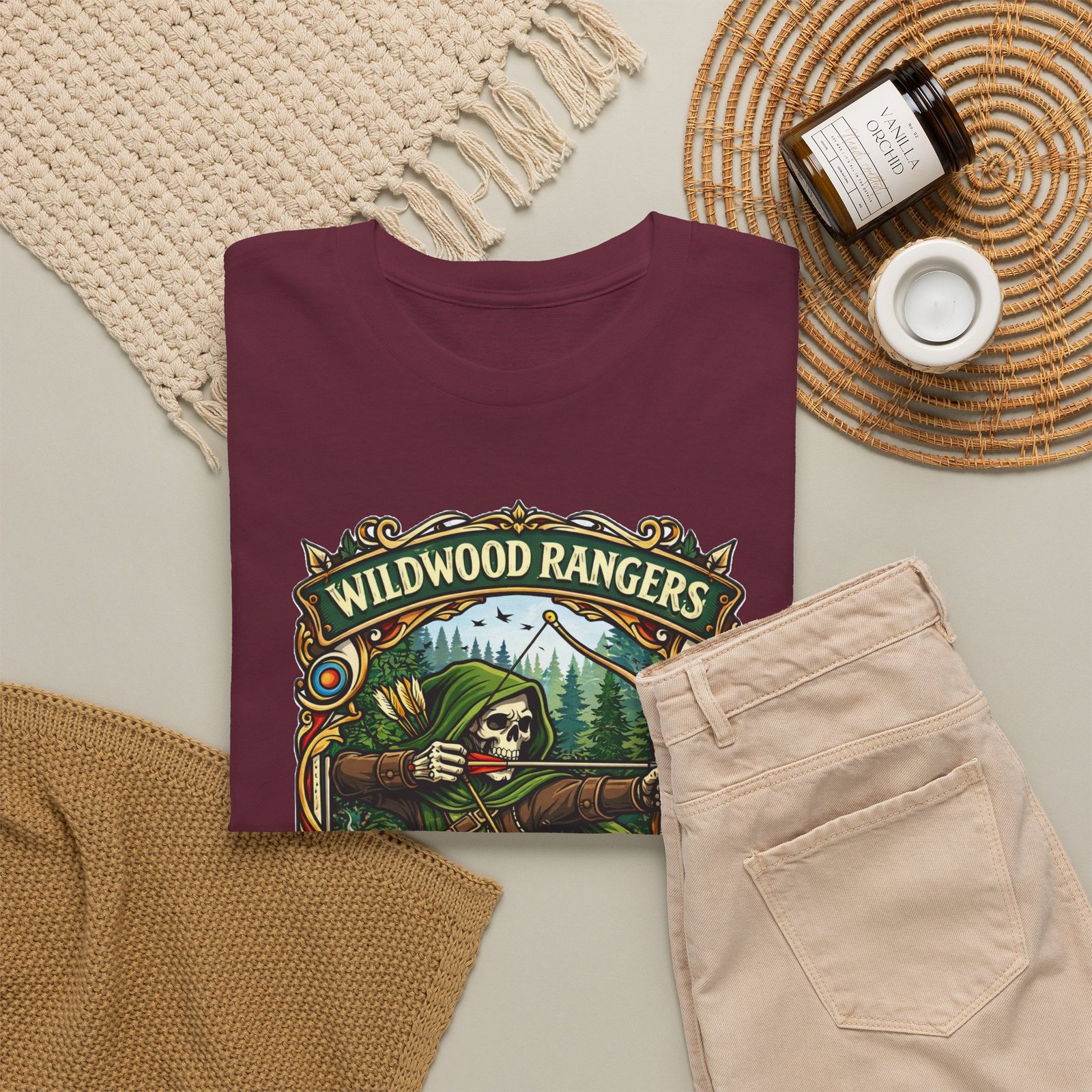 Wildwood Rangers skeleton archer graphic T-shirt ā product image 9