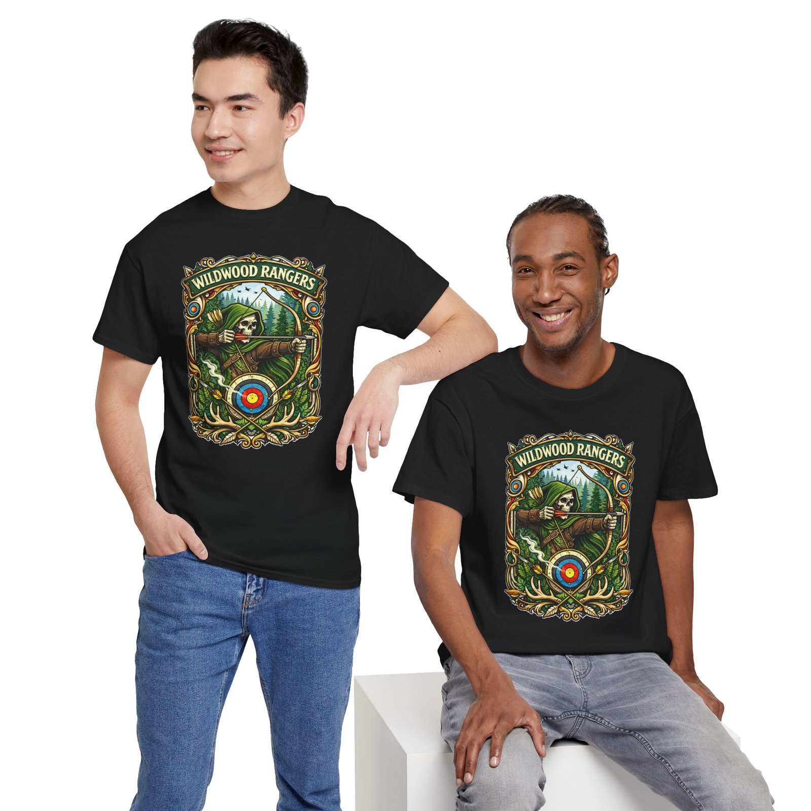Wildwood Rangers skeleton archer graphic T-shirt ā product image 5