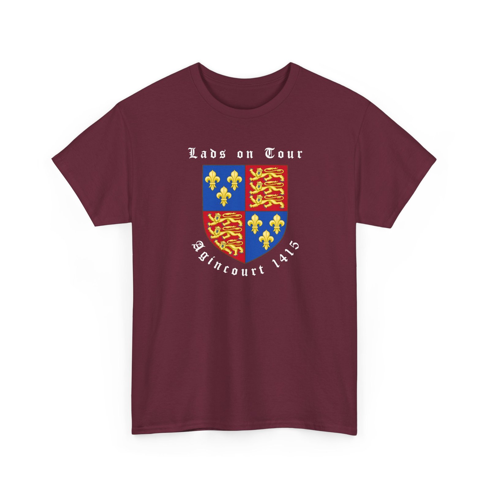 Agincort 1415 Tour - Historical Comedy Tee - Image 6