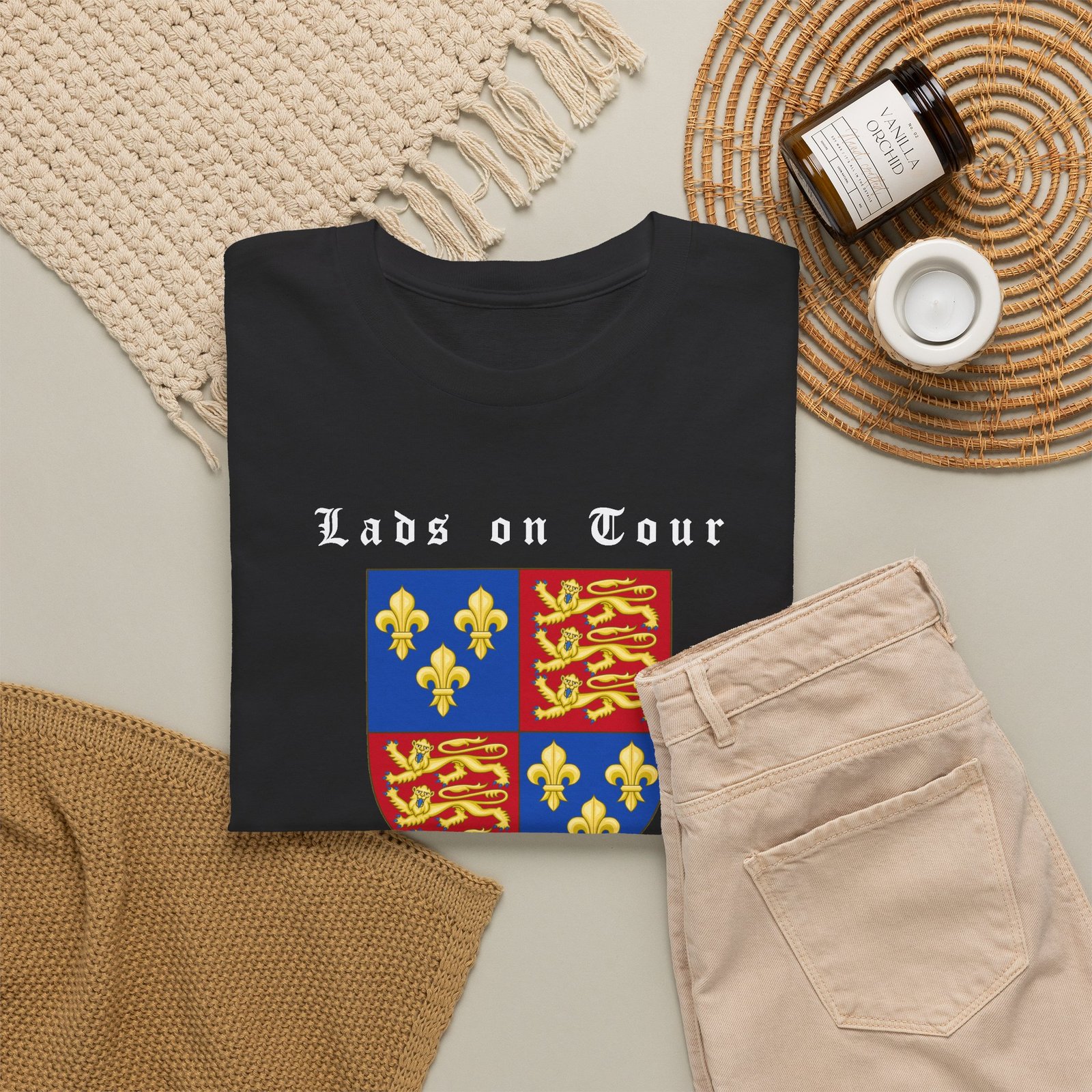 Agincort 1415 Tour - Historical Comedy Tee - Image 4