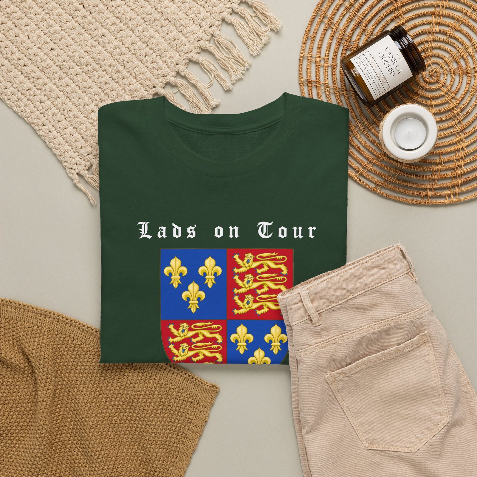 Agincort 1415 Tour - Historical Comedy Tee - Image 17